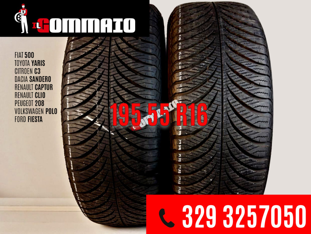 Gomme 195 55 R16 - 4 STAGIONI